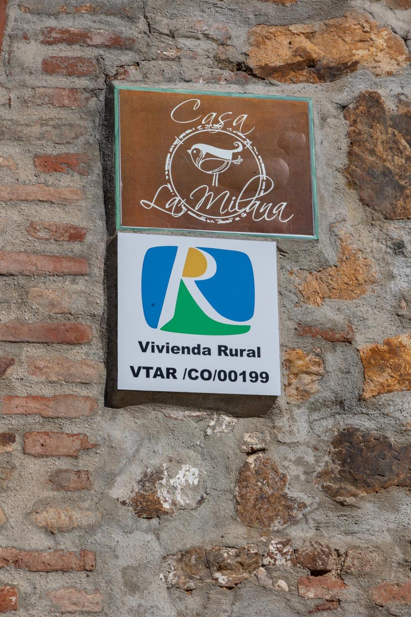 Casa Rural La Milana Doña Rama Eksteriør billede